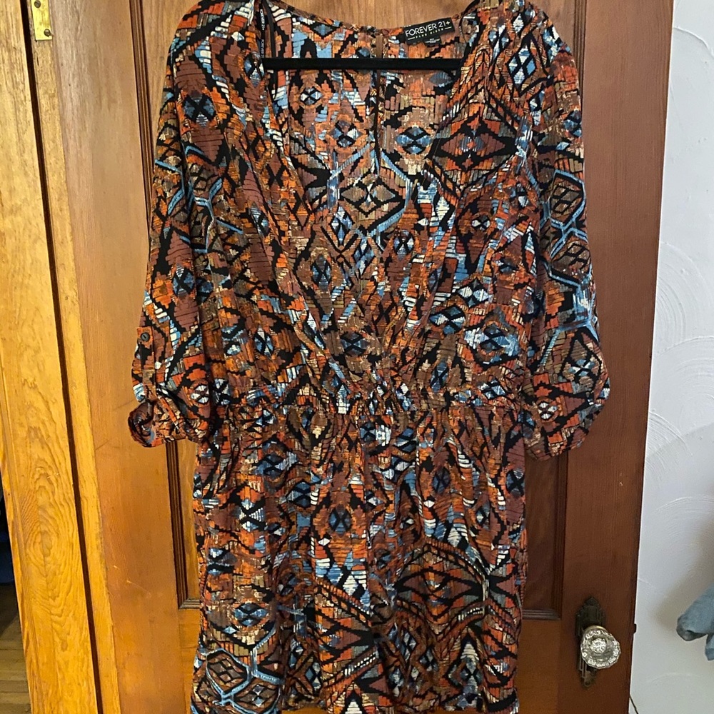 Forever 21+ Tribal Romper